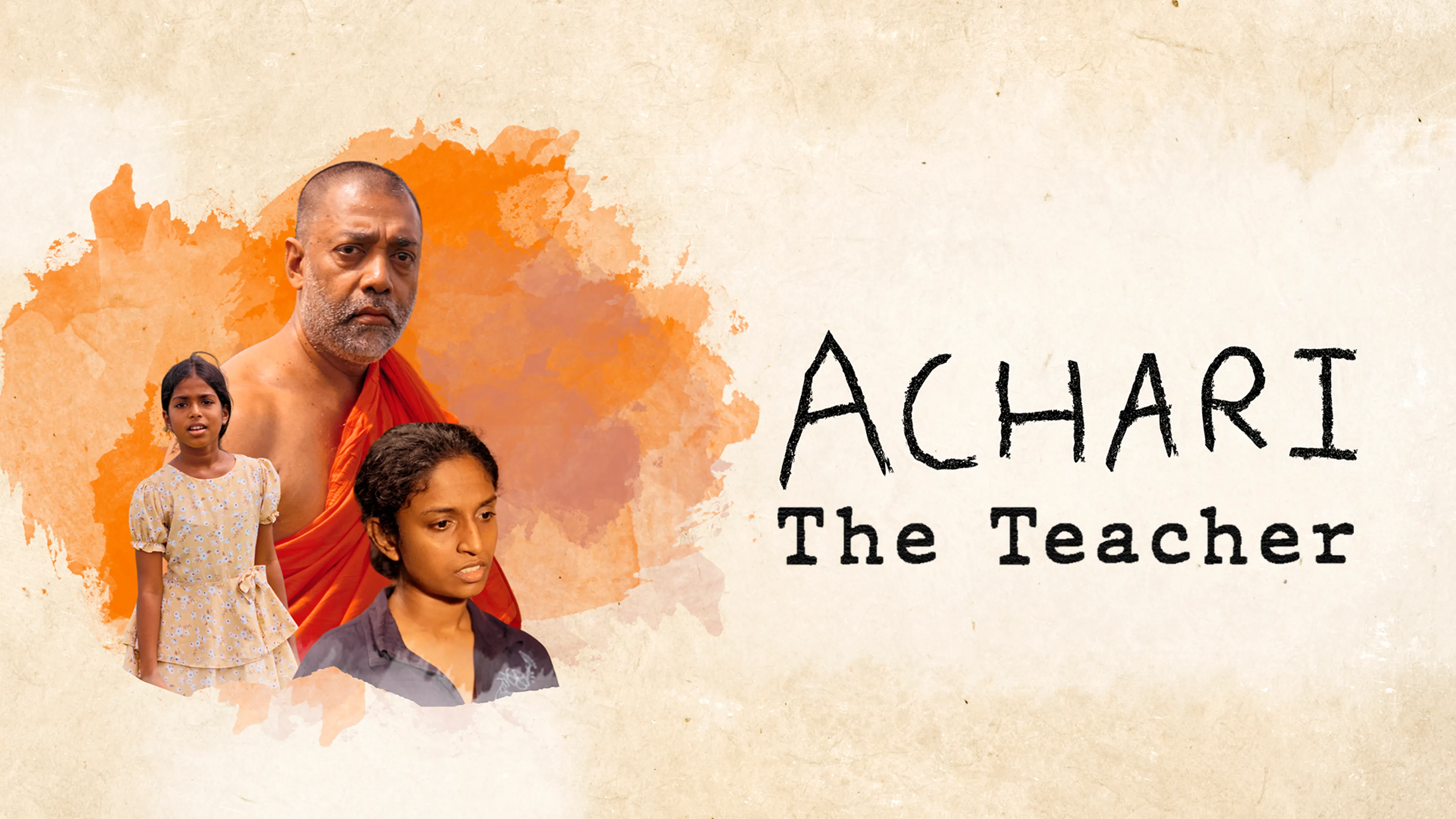 Achari: The Teacher poster